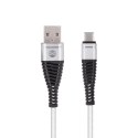 Forever kabel Shark USB - USB-C 1,0 m 2A biały