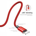 Baseus kabel Yiven USB - Lightning 1,8 m 2A czerwony