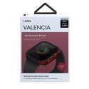 Etui ochronne UNIQ Valencia Apple Watch Series 4/5/6/SE 44mm czerwony/crimson red