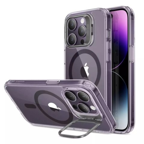 Etui ochronne ESR Classic KickStand HaloLock MagSafe do Apple iPhone 14 Pro Max Clear/Purple