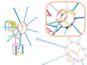 Klocki Przestrzenne konstrukcyjne SMART STICK kreatywne patyczki 1000el
