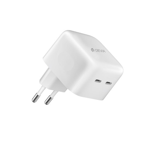 Devia ładowarka sieciowa Extreme PD 35W 2x USB-C biała