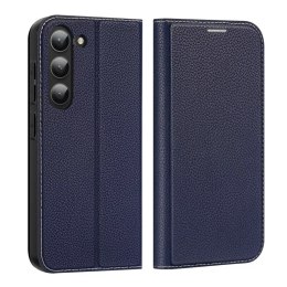 Etui ochronne Dux Ducis Skin X2 do Samsung Galaxy S23 pokrowiec z klapką portfel podstawka niebieskie