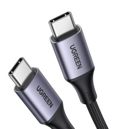 Kabel UGREEN przewód USB Typ C - USB Typ C Power Delivery 240W 5A 2m szary (90440 US535)