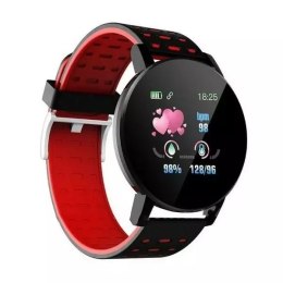 Opaska Smart Band 119 Plus czarno- czerwony /black-red