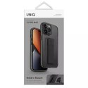 UNIQ etui Heldro Mount iPhone 14 Pro Max 6,7" szary/vapour smoke