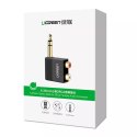 Ugreen adapter audio jack 6.35mm męski do 2xRCA żeński czarny (AV147)