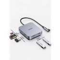 HUB UGREEN do iMac USB Typu C - 3 x USB Typ A 3.1 Gen 1 + SD/TF szary (CM521 60377)