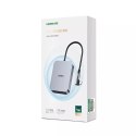 HUB UGREEN do iMac USB Typu C - 3 x USB Typ A 3.1 Gen 1 + SD/TF szary (CM521 60377)