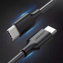 Kabel UGREEN USB Typ C do ładowania i transferu danych 3A 0,5m czarny (US286)