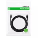 Kabel UGREEN USB Typ C do ładowania i transferu danych 3A 1,5m czarny (US286)