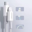 Kabel UGREEN przewód MFi USB Typ C - Lightning 3A 0.5 m biały (US171)