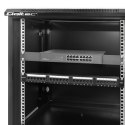 Qoltec Szafa RACK 19" | 12U | 600 x 635 x 600 | Perforowane drzwi