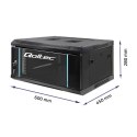 Qoltec Szafa RACK 19" | 4U | 600 x 280 x 450