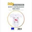 Baby Instructions - Body z instrukcją dla Taty (CZ)