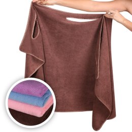 Ręczniko - Szlafrok fiolet ręcznik kilt sauna SPA