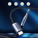 Kabel UGREEN audio stereo AUX 3,5 mm mini jack - USB Typ C do telefonu tabletu 1m czarny (CM450 20192)