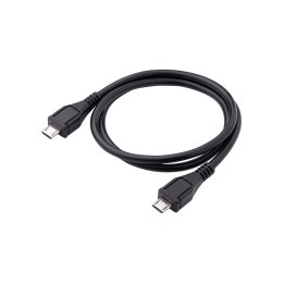 Akyga kabel microUSB 60cm czarny