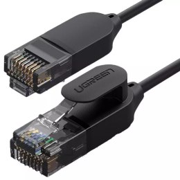 Kabel UGREEN przewód internetowy sieciowy Ethernet patchcord RJ45 Cat 6A UTP 1000Mbps 1 m czarny (70332)