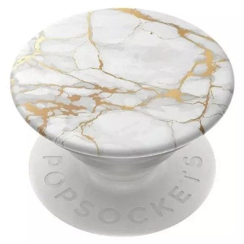 Uchwyt i podstawka do telefonu Popsockets 2 Gold Lutz Marble