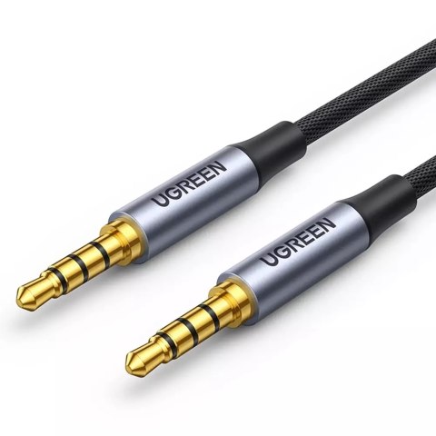 Kabel UGREEN przewód AUX mini jack 3.5mm - mini jack 3,5mm 2m czarny (AV183)