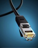 Kabel UGREEN przewód internetowy sieciowy Ethernet patchcord RJ45 Cat 6 UTP 1000Mbps 1m czarny (20159)