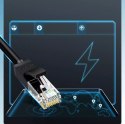 Kabel UGREEN przewód internetowy sieciowy Ethernet patchcord RJ45 Cat 6 UTP 1000Mbps 3m czarny (20161)