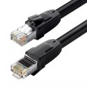 Kabel UGREEN przewód internetowy sieciowy Ethernet patchcord RJ45 Cat 8 T568B 2m czarny (70329)