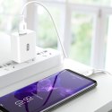 XO ładowarka sieciowa L36 QC 3.0 18W 1x USB biała + kabel Lightning