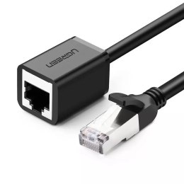 Przedłużacz UGREEN kabel internetowy Ethernet RJ45 Cat 6 FTP 1000 Mbps 2 m czarny (NW112 11281)