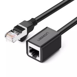 Przedłużacz UGREEN kabel internetowy Ethernet RJ45 Cat 6 FTP 1000 Mbps 2 m czarny (NW112 11281)