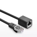 Przedłużacz UGREEN kabel internetowy Ethernet RJ45 Cat 6 FTP 1000 Mbps 3 m czarny (NW112 11282)