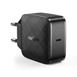 Szybka ładowarka sieciowa GaN UGREEN 65W USB Typ C Quick Charge 3.0 Power Delivery (azotek galu) czarny (CD217 70817)