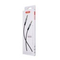 XO kabel audio NB121 jack 3,5mm - jack 3,5mm 1,0 m czarny