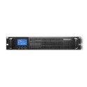 Qoltec Zasilacz awaryjny UPS RACK | 2KVA | 1600 W | LCD