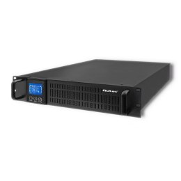 Qoltec Zasilacz awaryjny UPS RACK | 3KVA | 2400 W | LCD