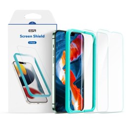 SZKŁO HARTOWANE ESR SCREEN SHIELD 2-PACK IPHONE 13 / 13 PRO CLEAR