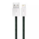 Baseus Dynamic 2 Series kabel USB-A - Lightning 2.4A 480Mb/s 2m zielony