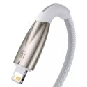 Baseus Glimmer Series kabel USB-A - Lightning 480Mb/s 2.4A 2m biały