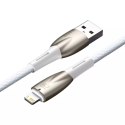 Baseus Glimmer Series kabel USB-A - Lightning 480Mb/s 2.4A 2m biały