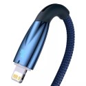 Baseus Glimmer Series kabel do szybkiego ładowania USB-C - Lightning 20W 480Mb/s 2m niebieski