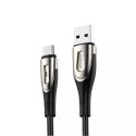 Joyroom Sharp Series kabel do szybkiego ładowania USB-A - USB-C 3A 2m czarny (S-M411)