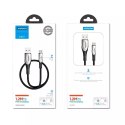 Joyroom Sharp Series kabel do szybkiego ładowania USB-A - USB-C 3A 2m czarny (S-M411)