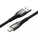 Baseus Glimmer Series kabel USB-A - Lightning 480Mb/s 2.4A 1m czarny