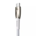 Baseus Glimmer Series kabel do szybkiego ładowania USB-A - USB-C 100W 480Mb/s 2m biały