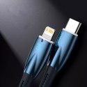 Baseus Glimmer Series kabel do szybkiego ładowania USB-A - USB-C 100W 480Mb/s 2m biały