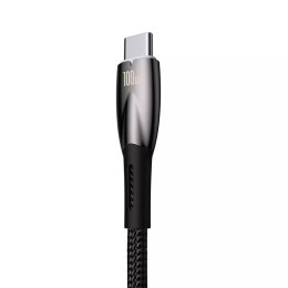 Baseus Glimmer Series kabel do szybkiego ładowania USB-A - USB-C 100W 480Mb/s 2m czarny
