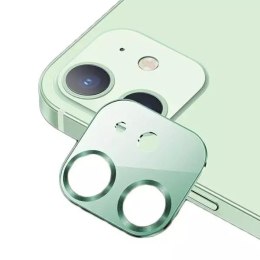 Osłona obiektywu USAMS Camera Lens Glass iPhone do 12 mini metalBH706JTT04 (US-BH706) zielony/green