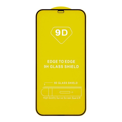 Szkło hartowane 9D do iPhone 12 Pro Max 6,7" czarna ramka