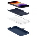 Spigen nakładka Silicone Fit do iPhone 7 / 8 / SE 2020 / 2022 granatowa